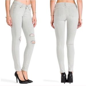 Rag & Bone Surrey Skinny w hole color grey size 28 NWT